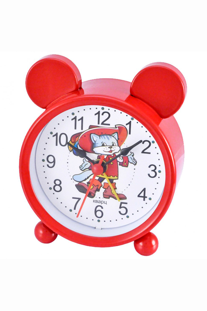 Будильники Тик-Так Б-019 красный