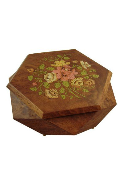 Музыкальные шкатулки Ercolano EI 551-FL-EL Музыкальные шкатулки Ercolano EI 551-FL-EL